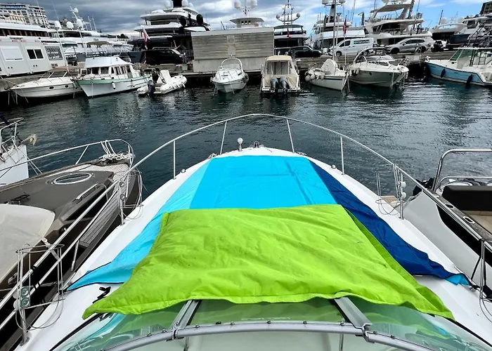 Luxury Boat In Monaco